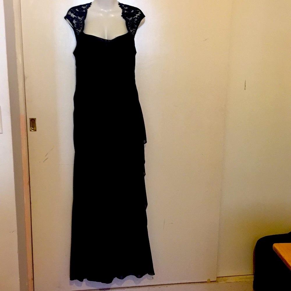 Xscape Black gown - Picture 1 of 5